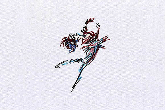 Ballerina Art Brush