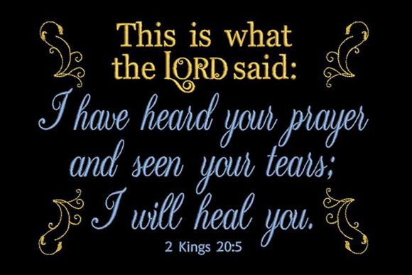 Bible Quote: “I Will Heal You”
