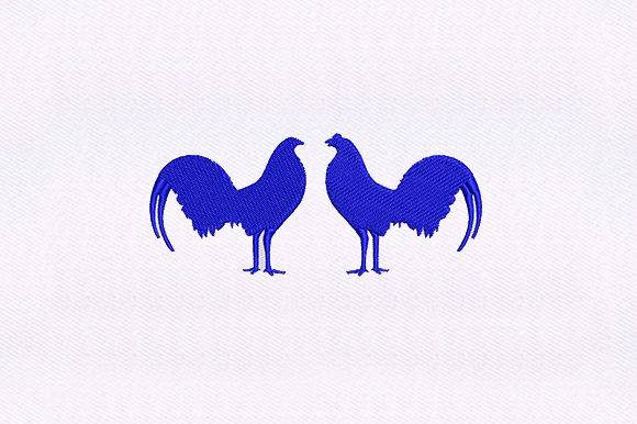 Booster Hen Silhouette