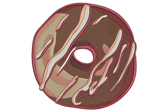 Chocolate Donut Embroidery Design Review