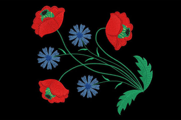 Gorgeous Poppy and Cornflowers Review