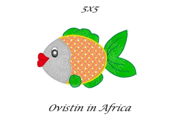 Green Sassy Applique Fish Review
