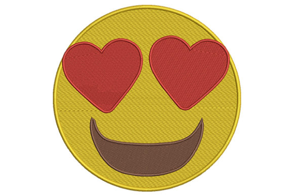 Heart Eyes Emoji Embroidery Review