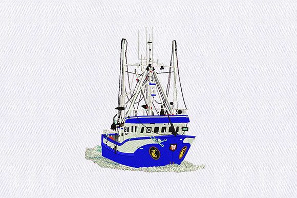 Royal Blue Survey Ship