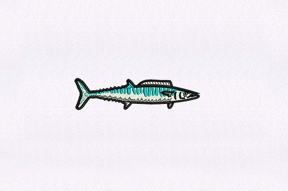 Seafood Wahoo Fish Embroidery Review